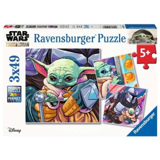 ravensburger puzzle ravensburger the mandalorian: baby yoda 3x49