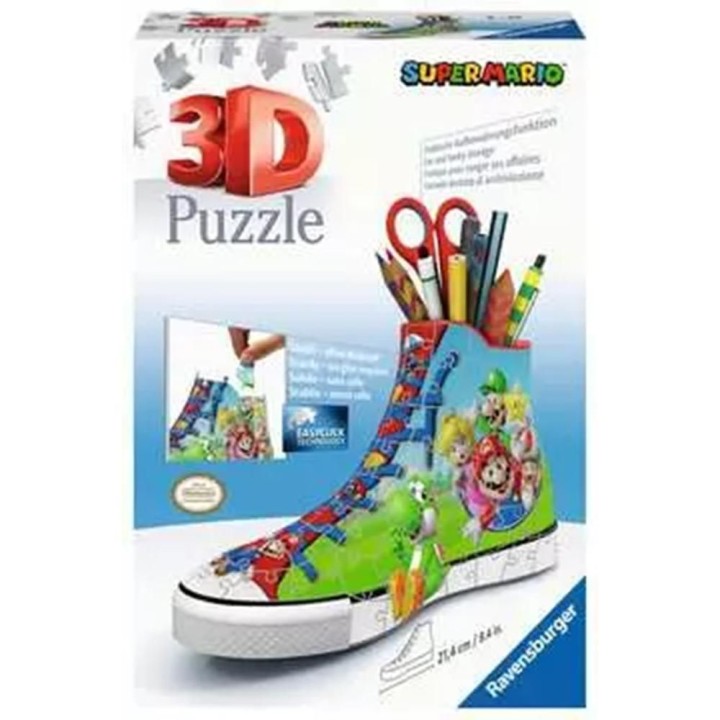 ravensburger puzzle 3d ravensburger sneaker -  super mario
