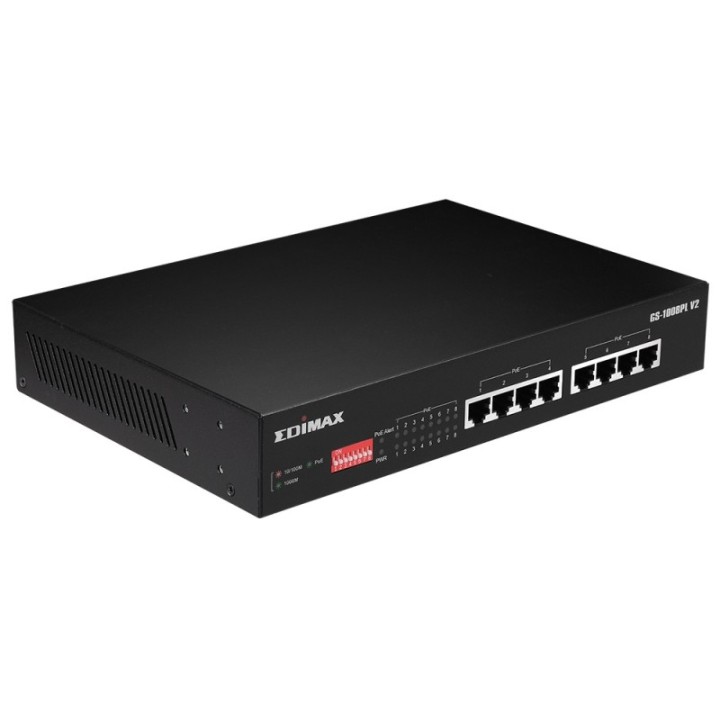 edimax gs-1008pl v2 switch 8xgbe poe+