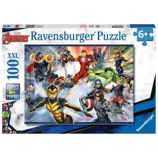 ravensburger puzzle ravensburger avengers 6+ 100 piezas