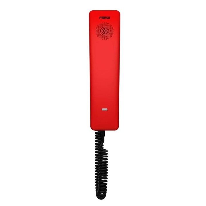 fanvil h2u version red, 2 lineas sip, poe