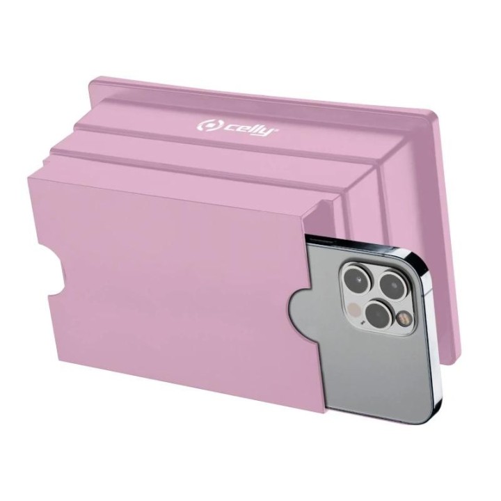 celly amplificador de pantalla para ninos rosa