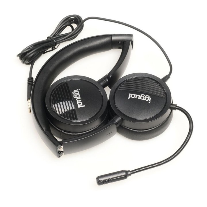 iggual auriculares con micro dual tech usb/3,5 mm