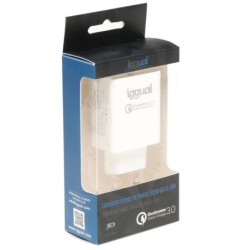 iggual cargador 1xusb carga rapida qc3.0 18w