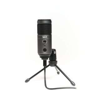 iggual microfono condensador podcasting pro gris