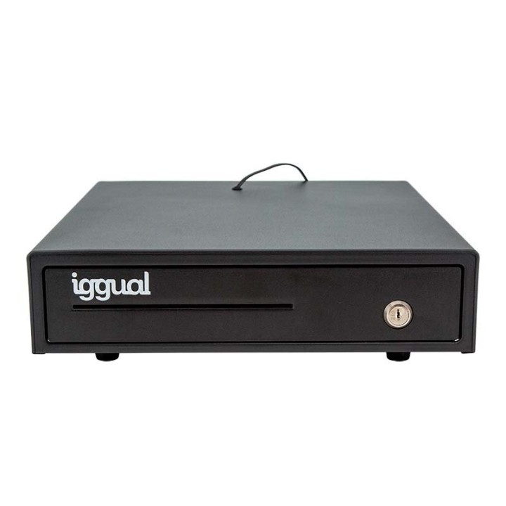 iggual cajon portamonedas iron-15 37cm 4+8 negro