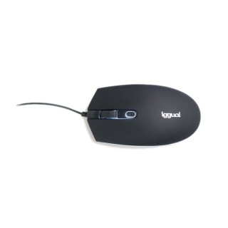 iggual raton optico com-led-1600dpi negro