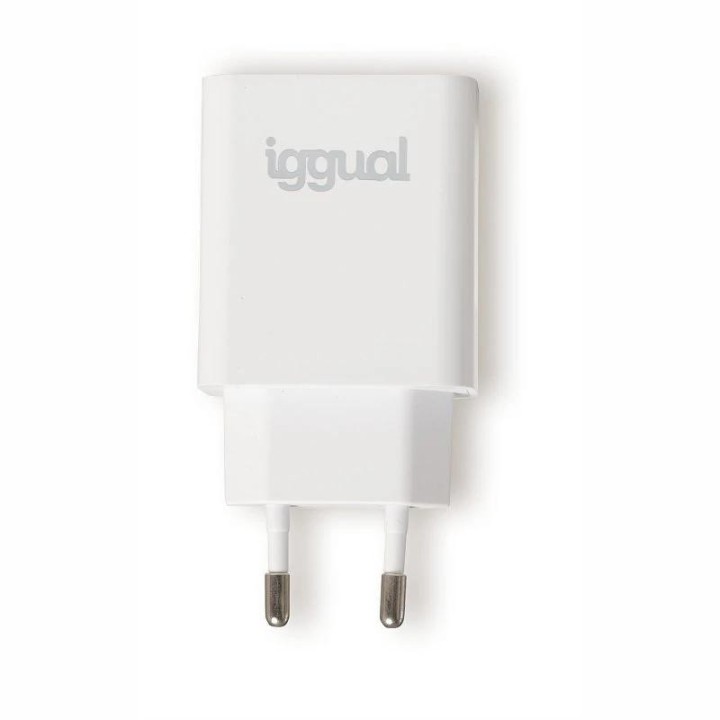 iggual cargador rapido de pared usb pd tipo c 20w