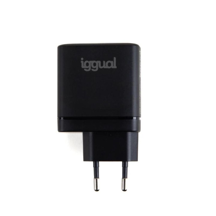 iggual cargador rapido usb pd tipo c 45w gan