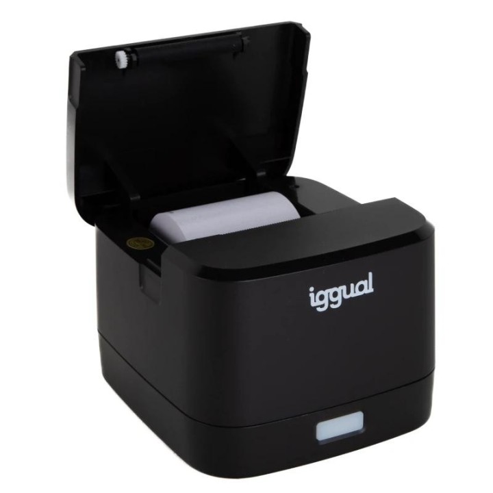 iggual impresora termica tp easy 58 usb+rj11 negra