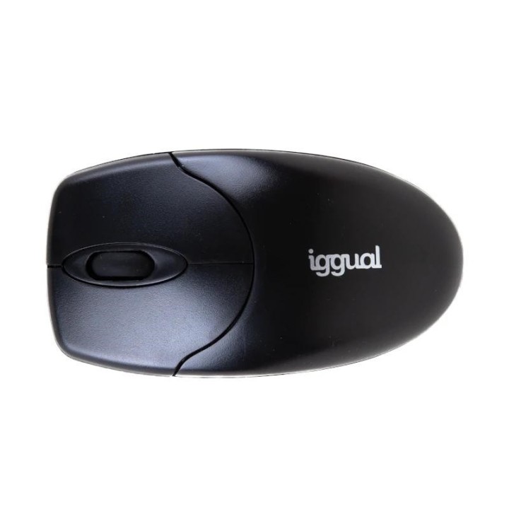iggual raton inalambrico wom-basic2-1000dpi negro