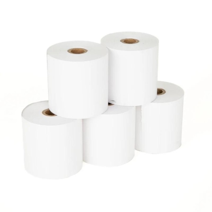 iggual pack 5 rollos papel termico sin bpa 57x57mm
