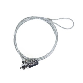 iggual cable seguridad candado 4 digitos secure 4d