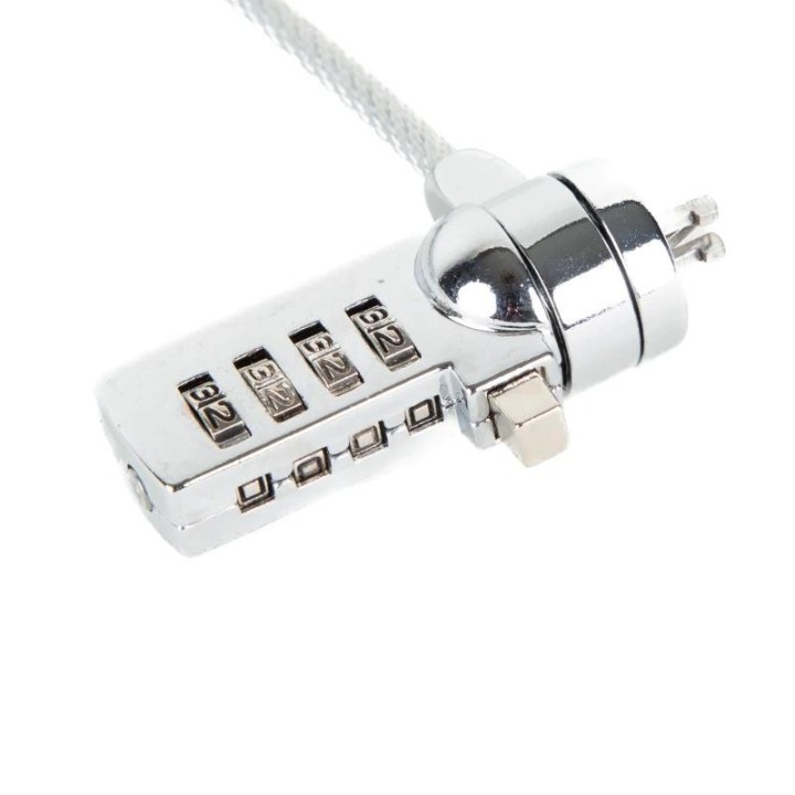 iggual cable seguridad candado 4 digitos secure 4d