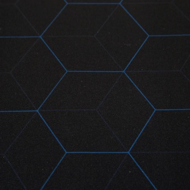 iggual alfombrilla raton 32x27 cm 3 mm hexa-1