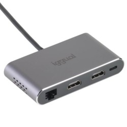 Iggual Hub C 8 En 1 2Xhdmi...