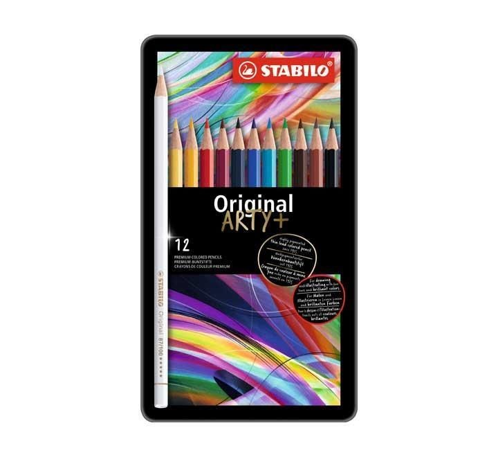 est metal 12 lap color stabilo original arty+
