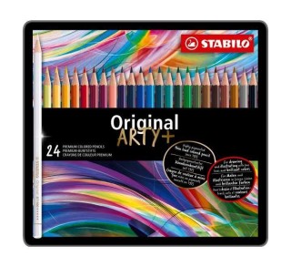 est metal 24 lap color stabilo original arty+