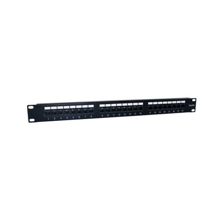 2lan patch panel 19 cat6a 24 puertos utp