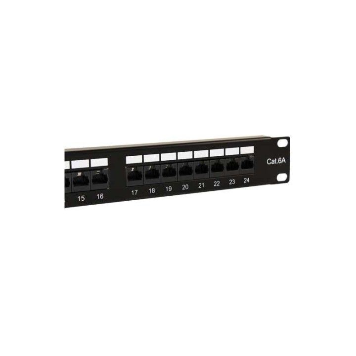 2lan patch panel 19 cat6a 24 puertos utp