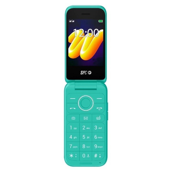 spc 2336v wild 4g telefono movil 2.8 bt fm verde
