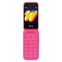 spc 2336p wild 4g telefono movil 2.8 bt fm rosa