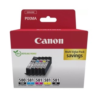 canon cartucho multipack pgi-580/cli-581