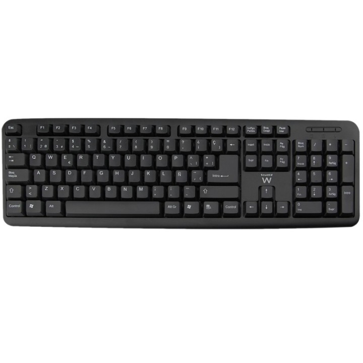 ewent teclado slim ew3109 usb negro