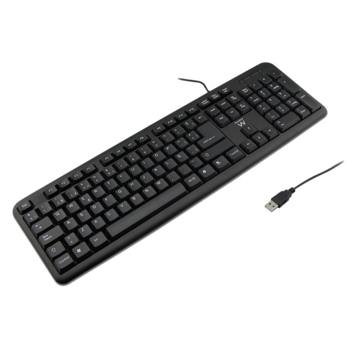ewent teclado slim ew3109 usb negro