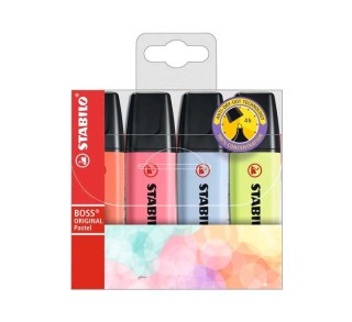 est. 4 marcador stabilo boss pastel stdo 1