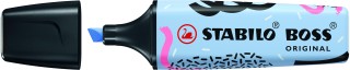 marcad stabilo boss pastel azul nub ju schnee