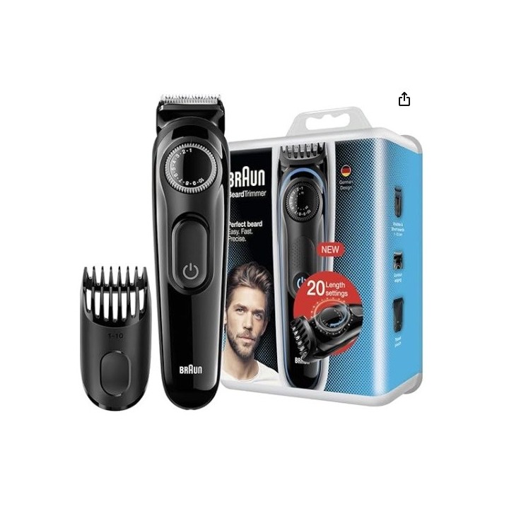 braun cortapelos braun bt3000