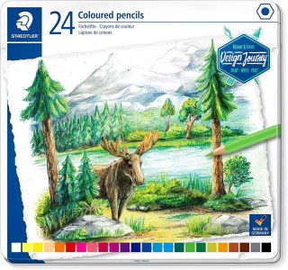c. metal 24 lapices color staedtler 146c stdo