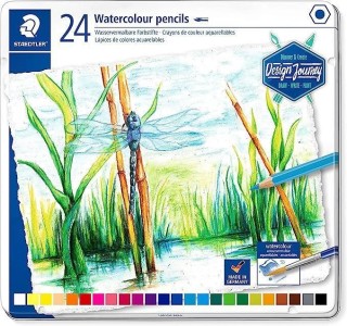 c. metal 24 lap color staedtler acuareable 146