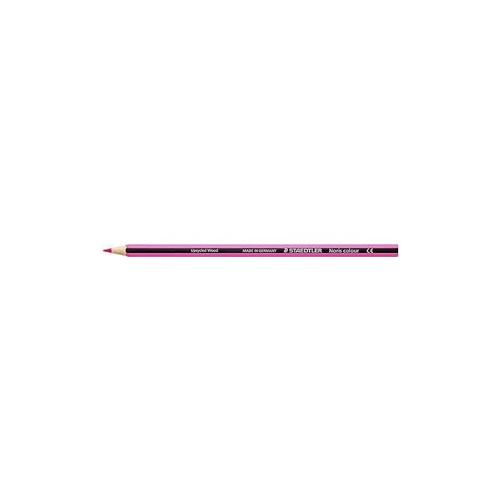 c.12 lapices staedtler noris colour magenta 185-20