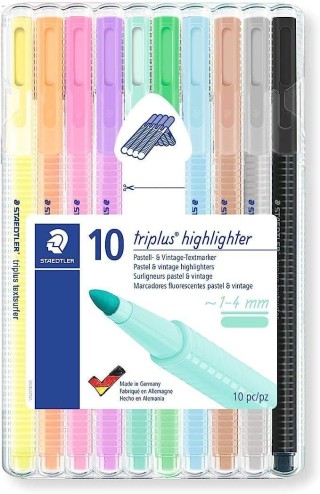 est 10 rot staedtler triplus highlighter 362