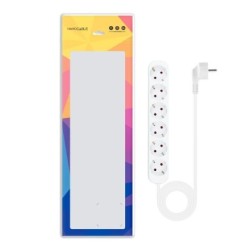 nanocable regleta de enchufes 6 tomas 1.4 m blanco
