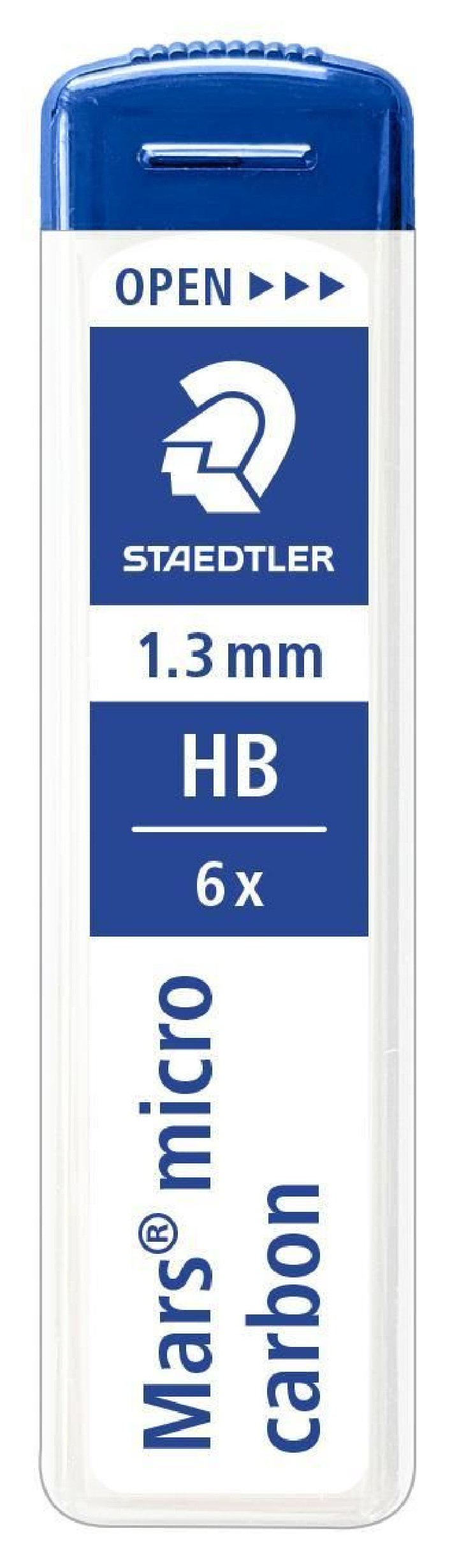 est. 6 minas staedtler mars micro 1.3 250 13-hb