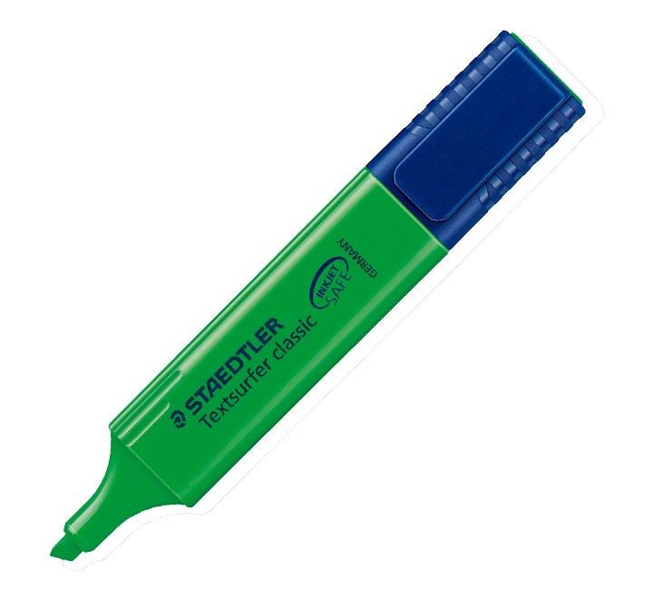 marcador fluor. textsurfer staedtler 364-5 verde