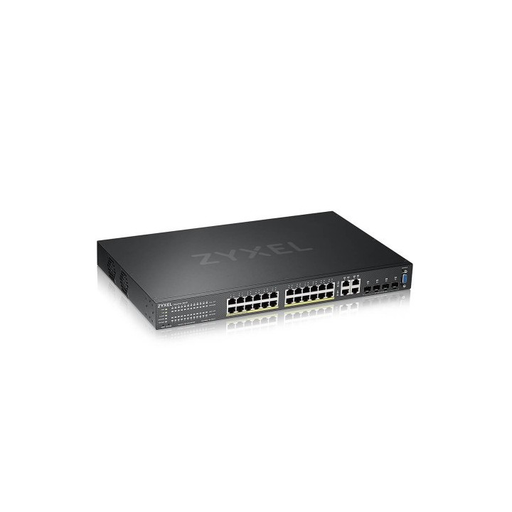 zyxel zyxel gs2220-28hp-eu0101f switch gestionado l2 gigabit ethernet (10/100/1000) energia sobre et