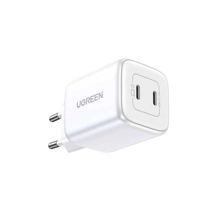 cargador ugreen nexode gan 45w white cargador gan nexode 45w blanco