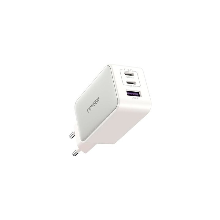 cargador ugreen nexode gan 65w white cargador gan nexode 65w blanco