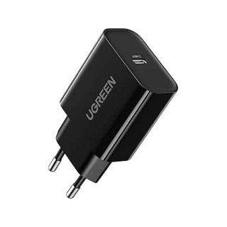 cargador ugreen pd 20w eu black cargador pd 20w negro