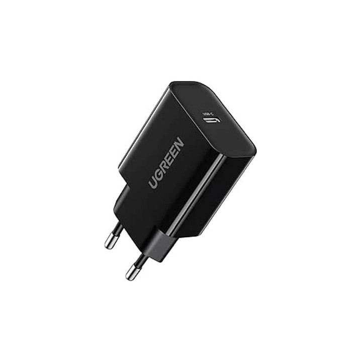 cargador ugreen pd 20w eu black cargador pd 20w negro