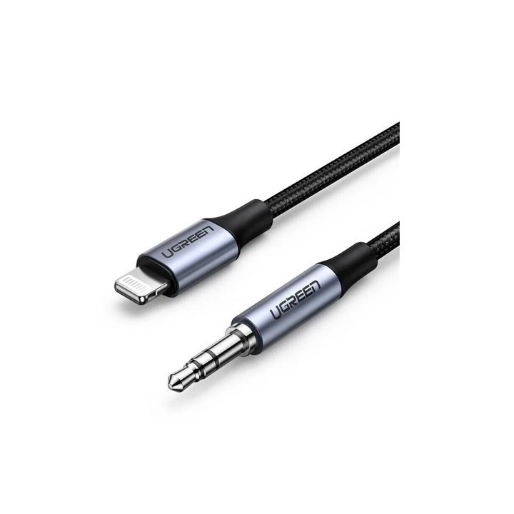 cable ugreen usb-c aluminum trenzado 1m black cable usb-c cable trenzado 1m