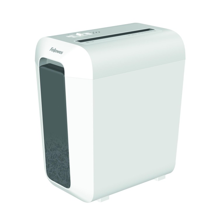 destructora fellowes lx65 particulas blanco