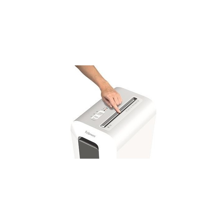 destructora fellowes lx65 particulas blanco