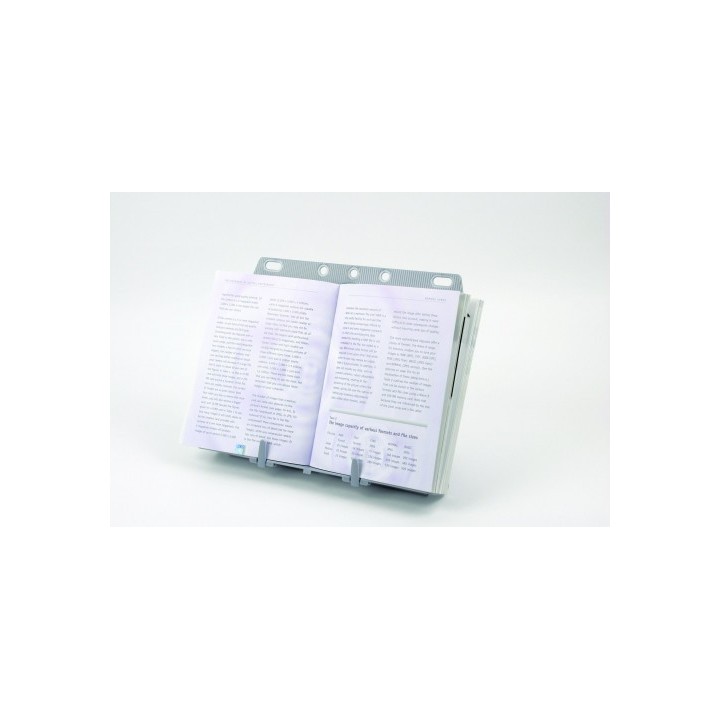 fellowes atril sobremesa libro a4 plata fellowes 21140