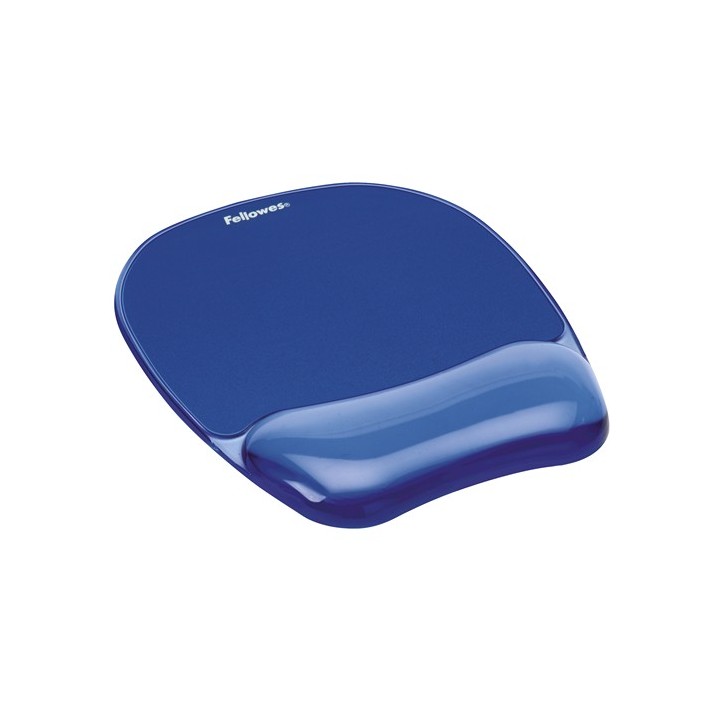 fellowes reposamunecas raton gel azul fellowes 9114120