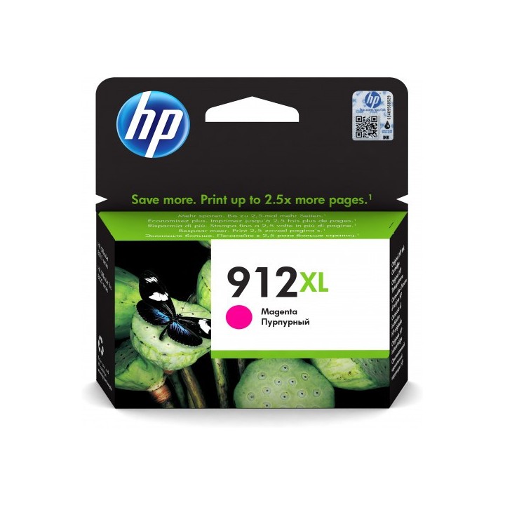 hp hp cartucho tinta 912xl magenta oj 8022 (3yl82ae)